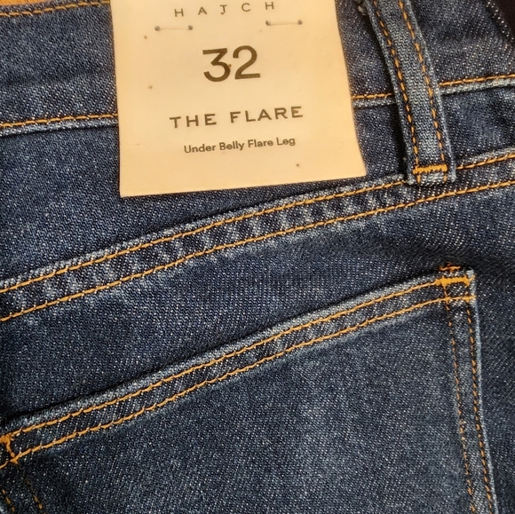 NWT Hatch Flare jeans under belly - Picture 11 of 11